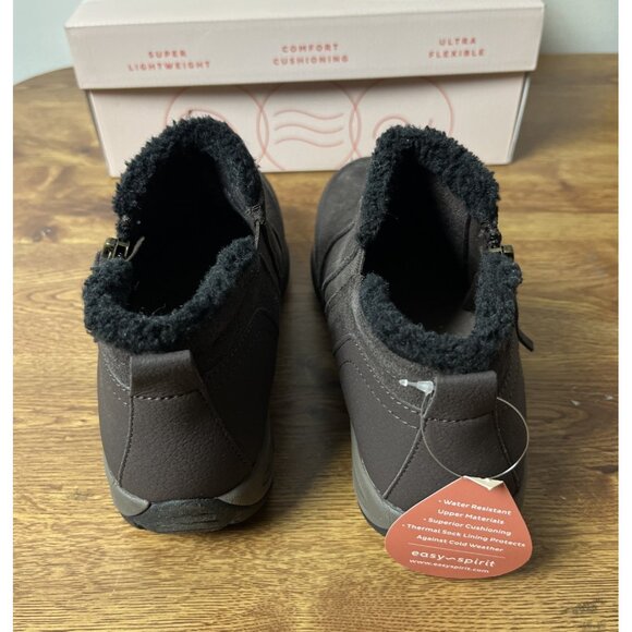 Easy Spirit Womens Epic Brown Suede Ankle Boots Shoes Size 6 M - Picture 4 of 9